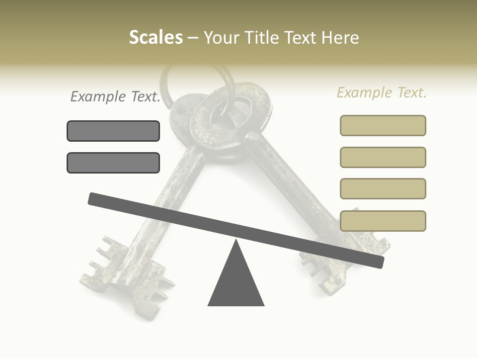 Key Rust Metallic PowerPoint Template