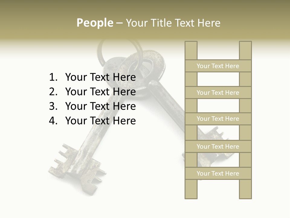 Key Rust Metallic PowerPoint Template