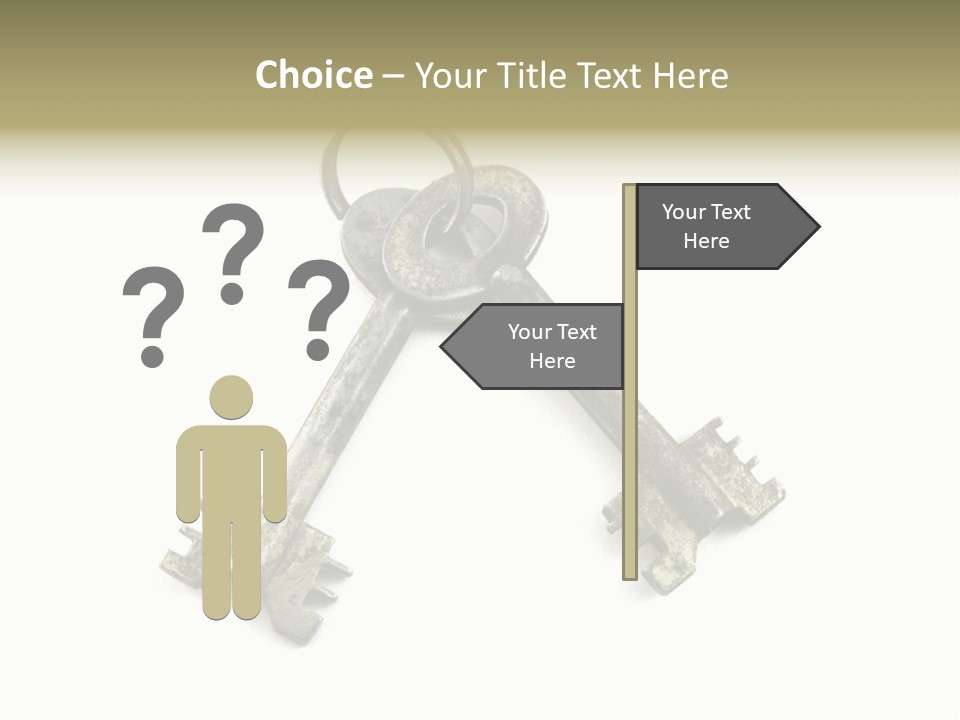 Key Rust Metallic PowerPoint Template