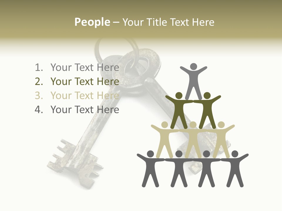 Key Rust Metallic PowerPoint Template