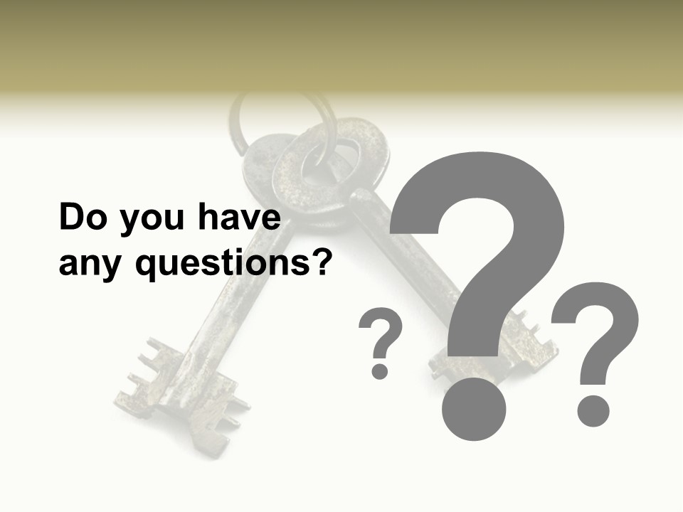 Key Rust Metallic PowerPoint Template