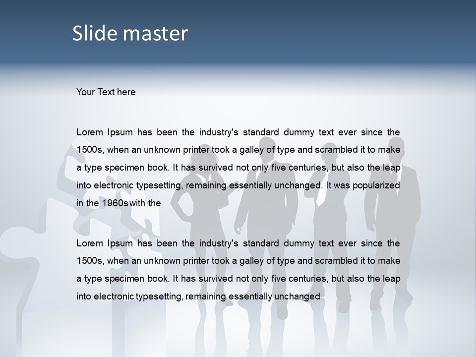 Wireless Move Key PowerPoint Template