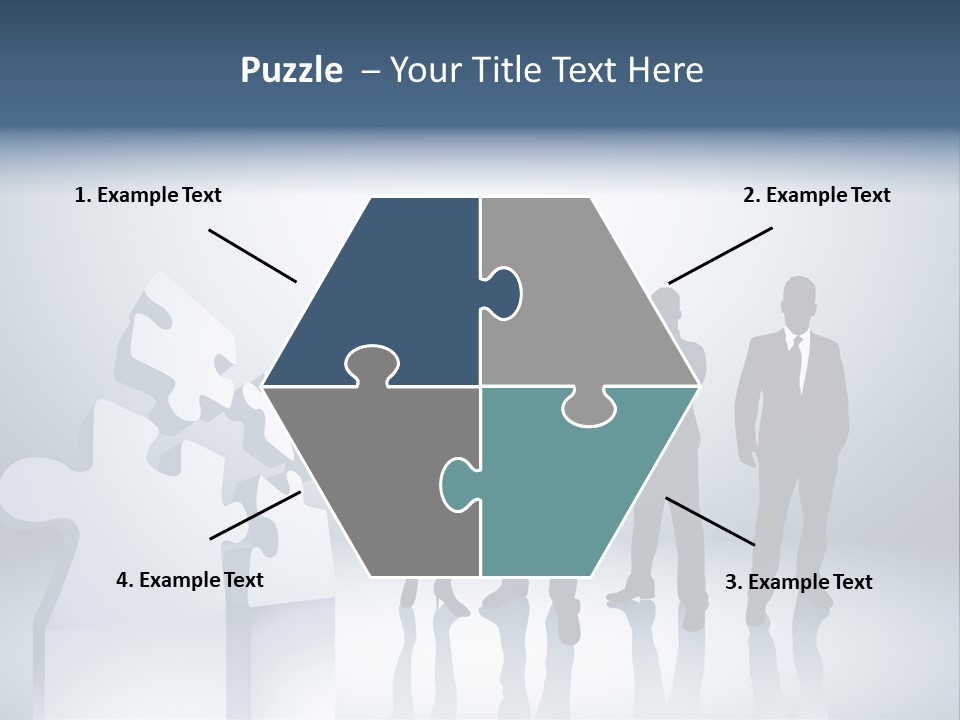 Wireless Move Key PowerPoint Template