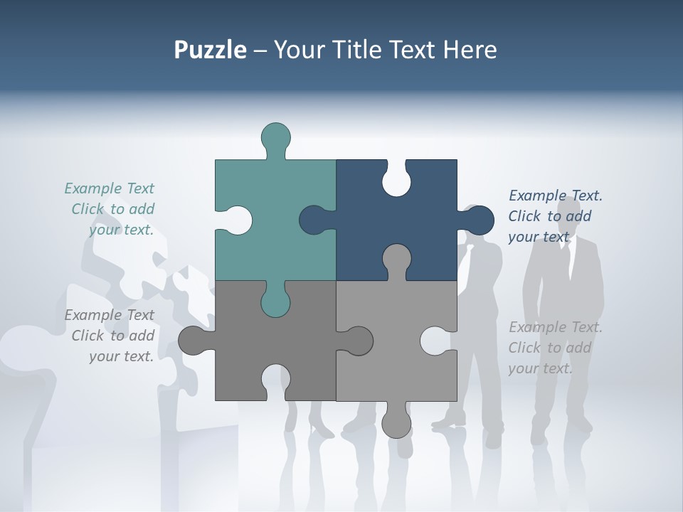 Wireless Move Key PowerPoint Template