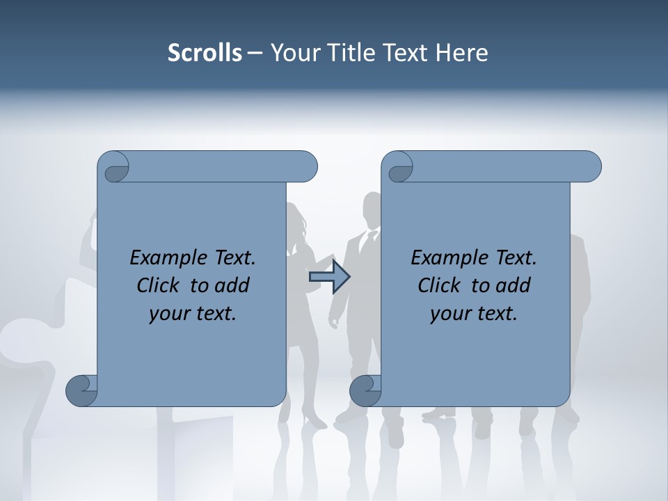 Wireless Move Key PowerPoint Template