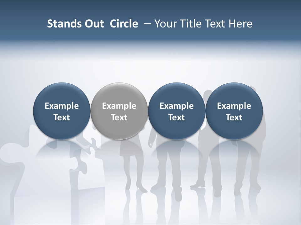 Wireless Move Key PowerPoint Template