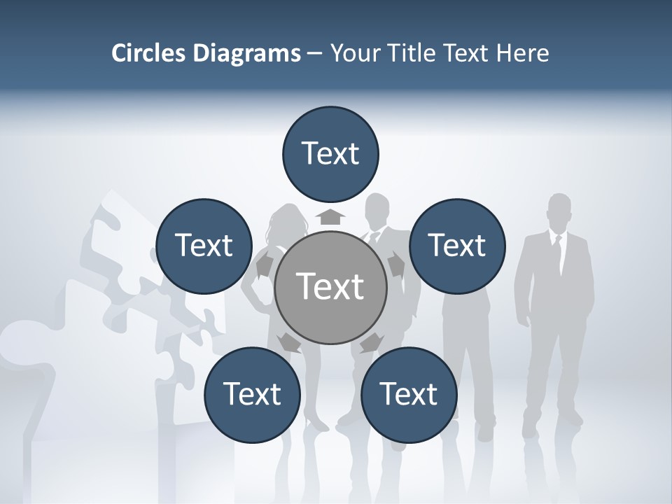 Wireless Move Key PowerPoint Template