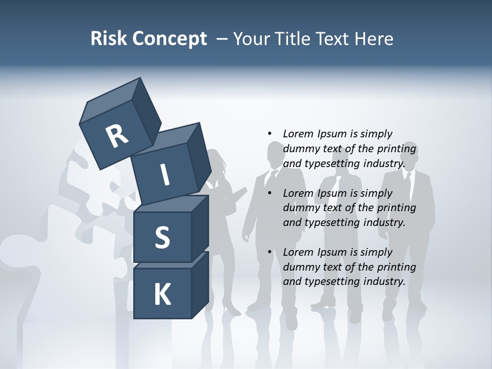 Wireless Move Key PowerPoint Template