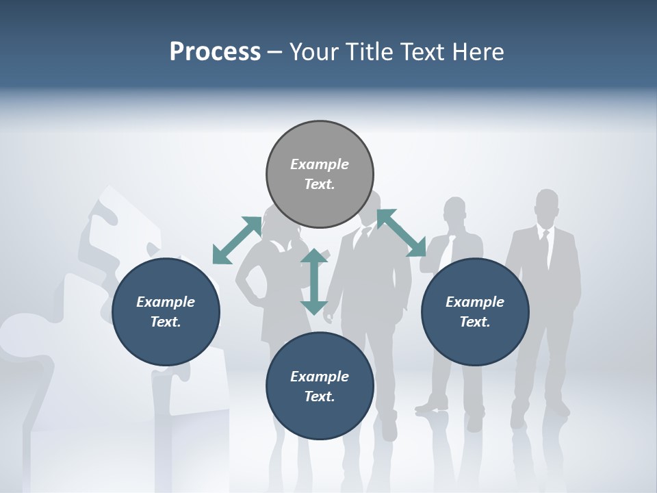 Wireless Move Key PowerPoint Template