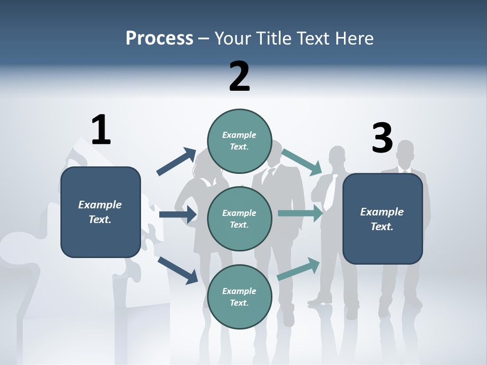 Wireless Move Key PowerPoint Template