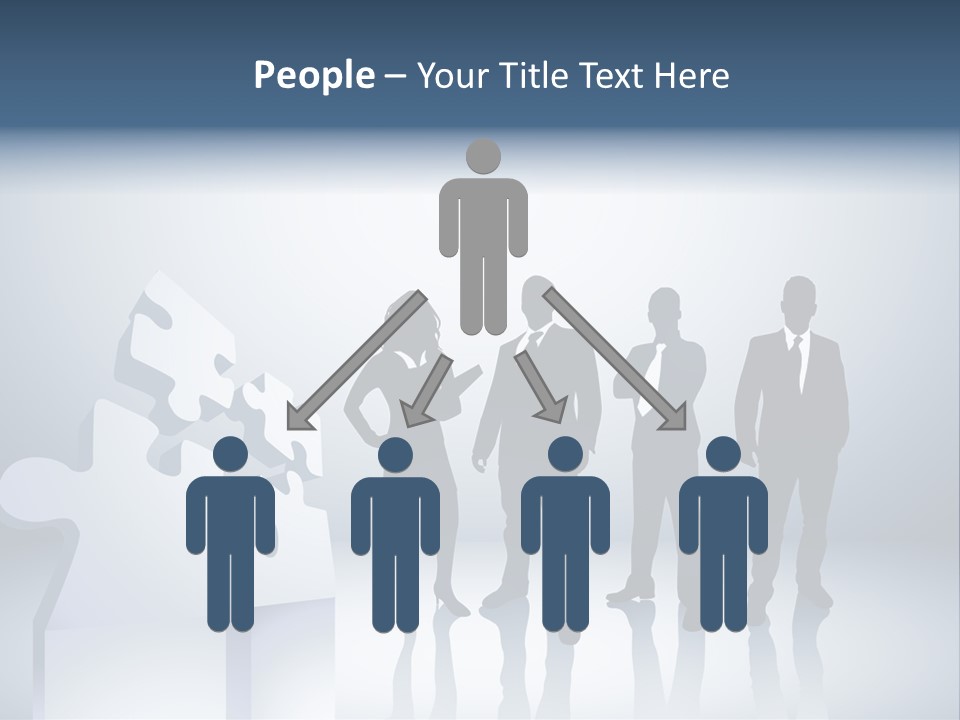 Wireless Move Key PowerPoint Template