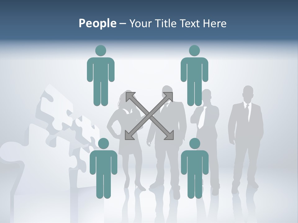 Wireless Move Key PowerPoint Template