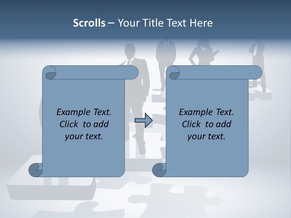 Illustration Wisdom Recruitment PowerPoint Template