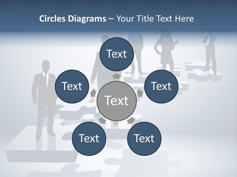 Illustration Wisdom Recruitment PowerPoint Template