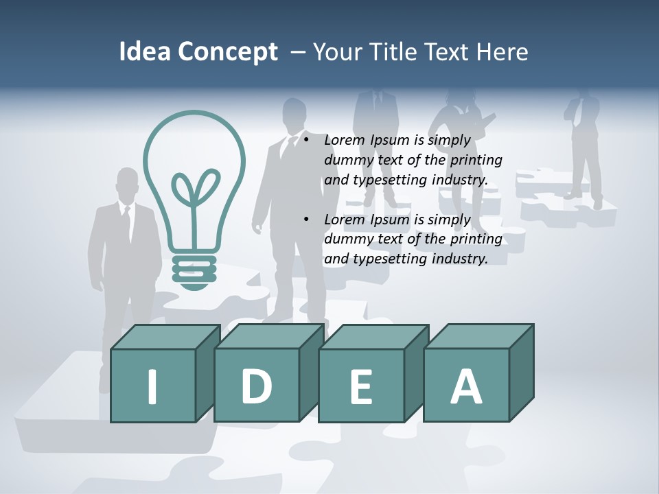 Illustration Wisdom Recruitment PowerPoint Template