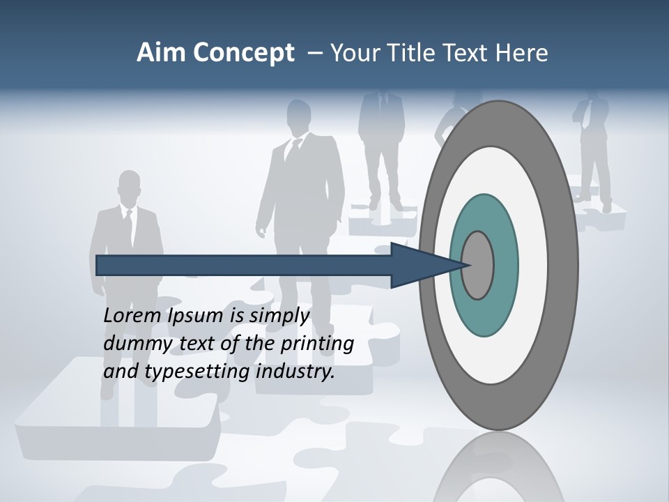 Illustration Wisdom Recruitment PowerPoint Template