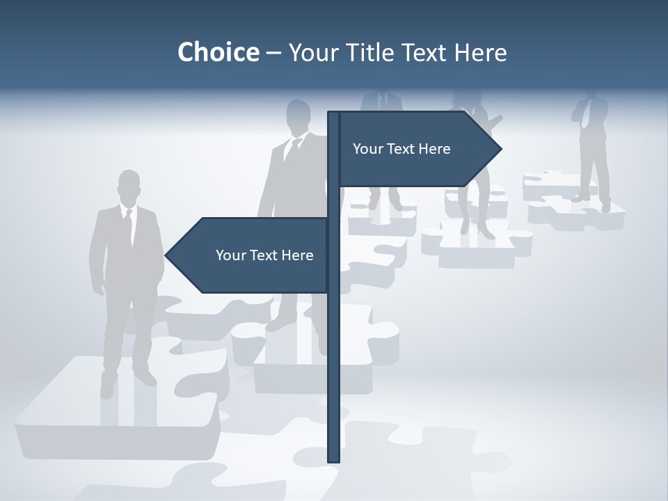 Illustration Wisdom Recruitment PowerPoint Template