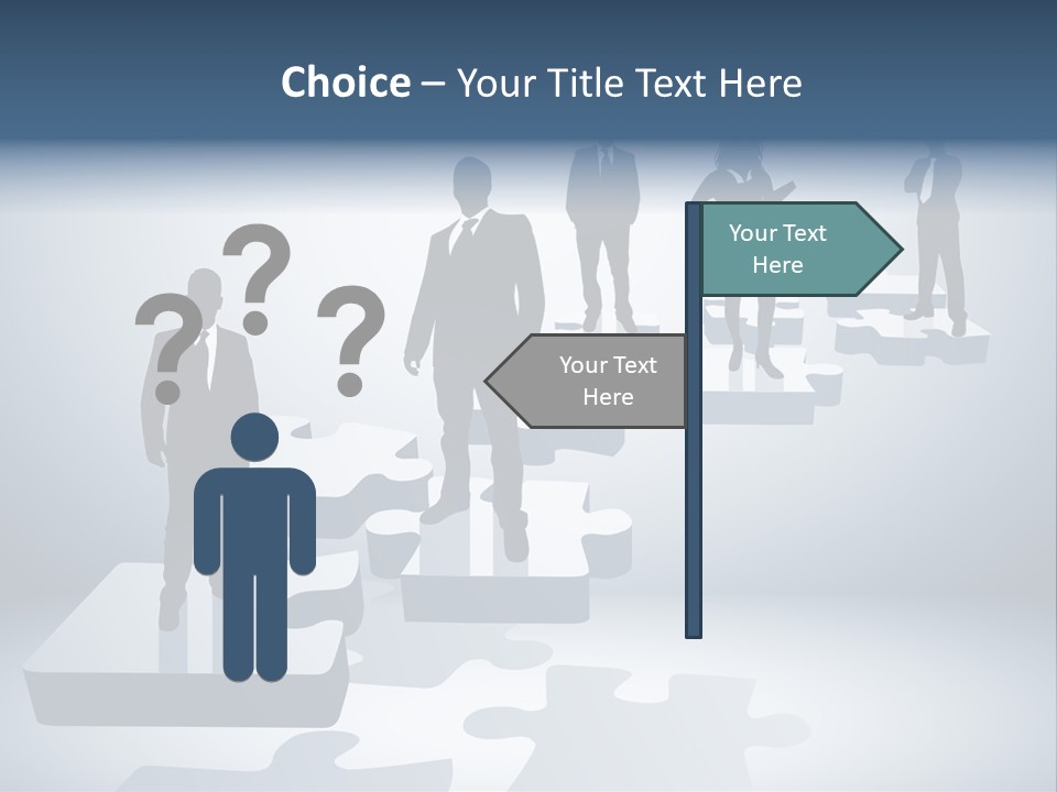 Illustration Wisdom Recruitment PowerPoint Template