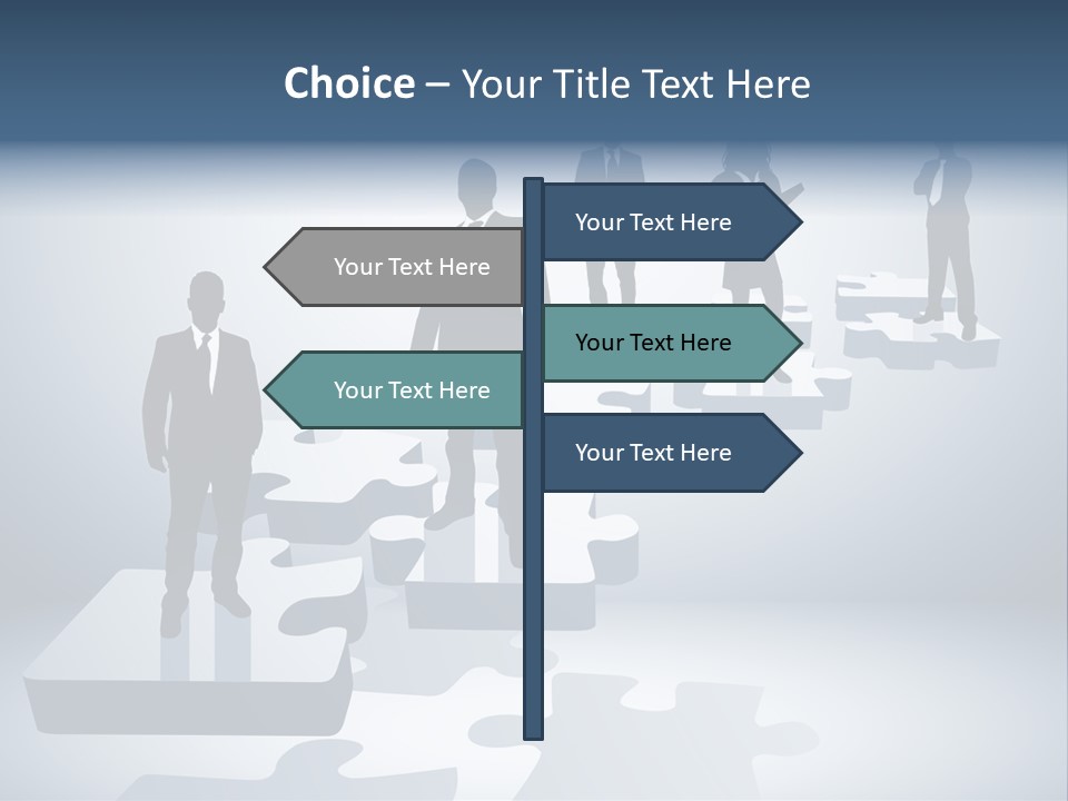 Illustration Wisdom Recruitment PowerPoint Template