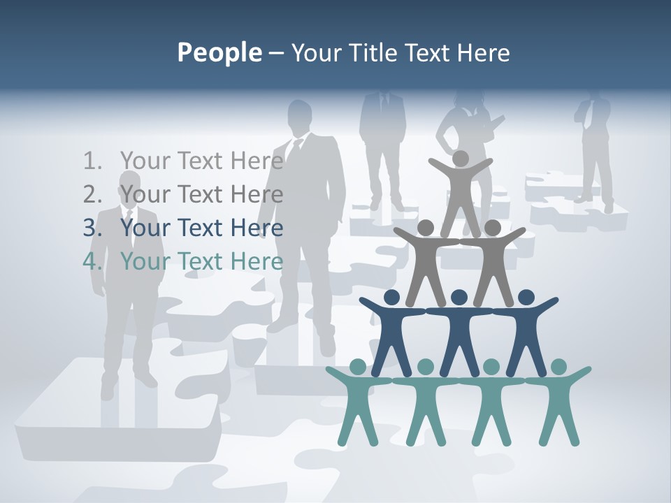 Illustration Wisdom Recruitment PowerPoint Template