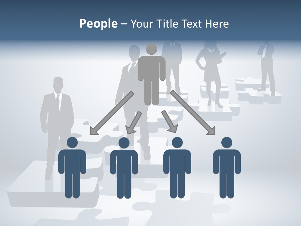 Illustration Wisdom Recruitment PowerPoint Template