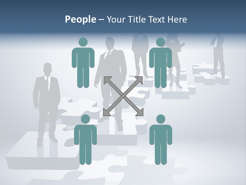 Illustration Wisdom Recruitment PowerPoint Template