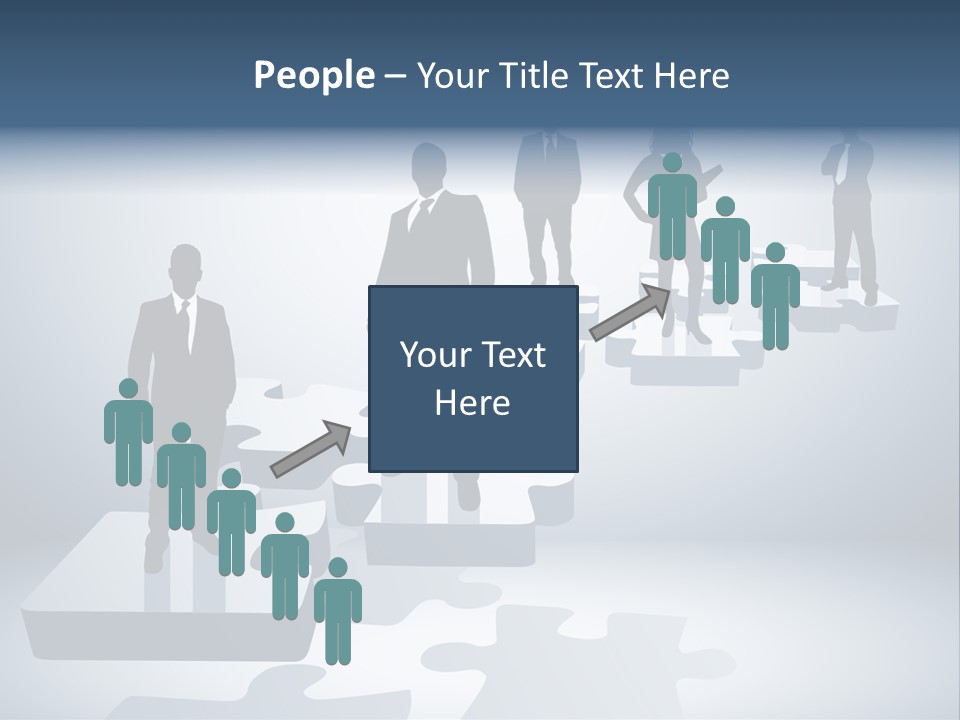 Illustration Wisdom Recruitment PowerPoint Template