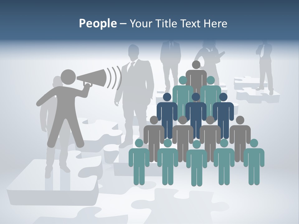 Illustration Wisdom Recruitment PowerPoint Template