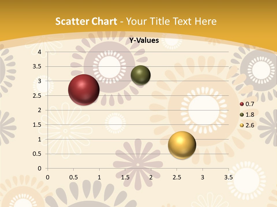 A Powerpoint Presentation With A Flower Pattern On It PowerPoint Template