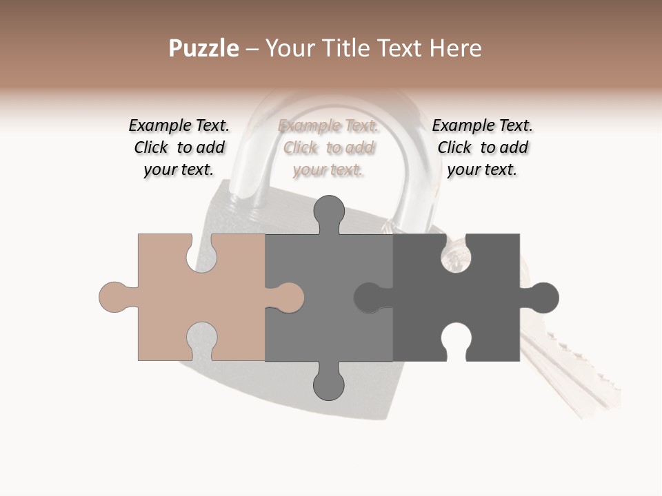 Secure Texture Entry PowerPoint Template