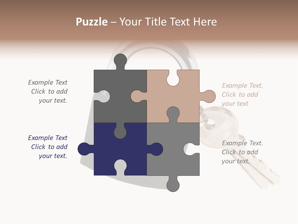 Secure Texture Entry PowerPoint Template