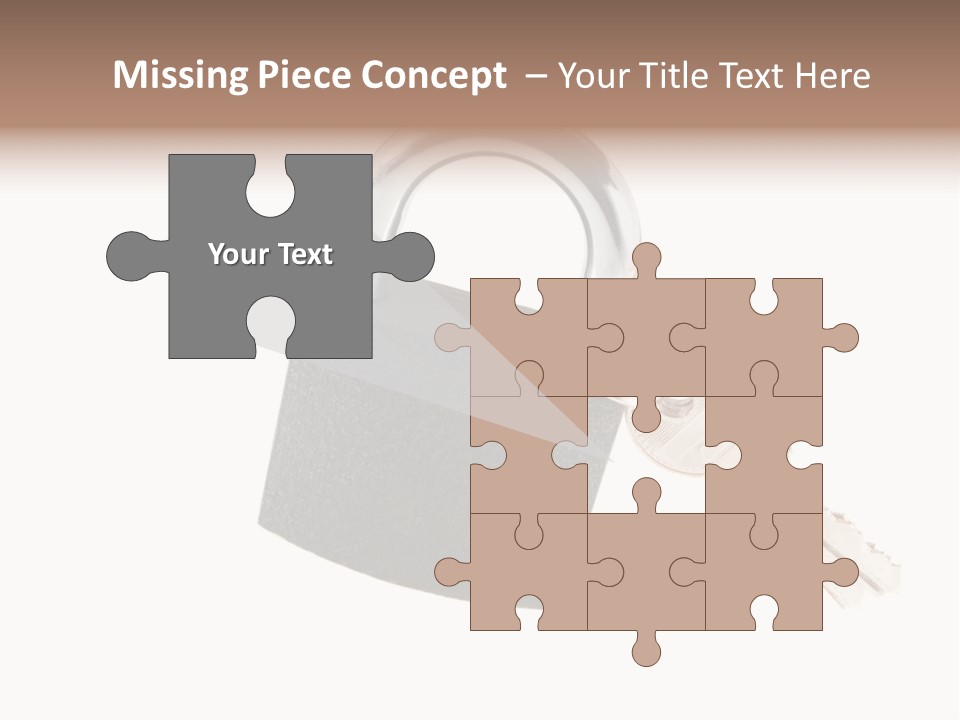 Secure Texture Entry PowerPoint Template