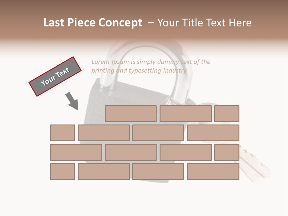 Secure Texture Entry PowerPoint Template