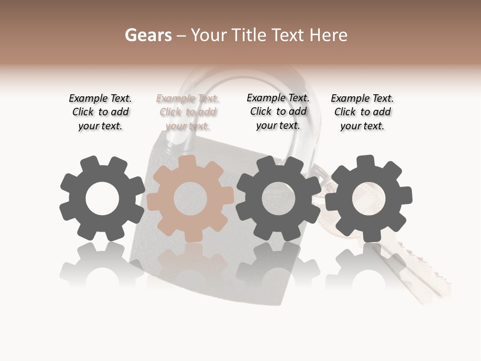 Secure Texture Entry PowerPoint Template