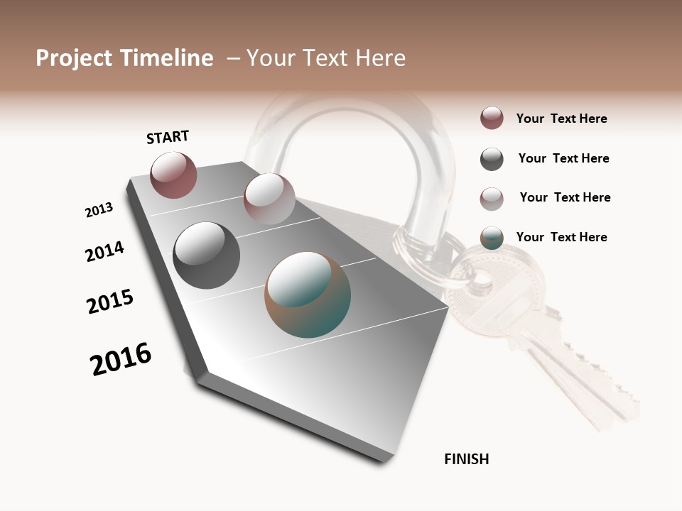 Secure Texture Entry PowerPoint Template
