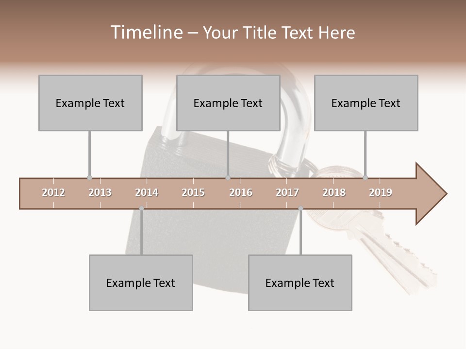 Secure Texture Entry PowerPoint Template