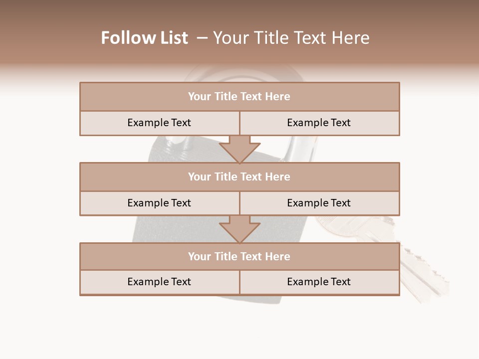 Secure Texture Entry PowerPoint Template
