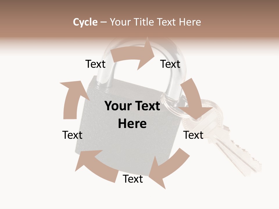 Secure Texture Entry PowerPoint Template