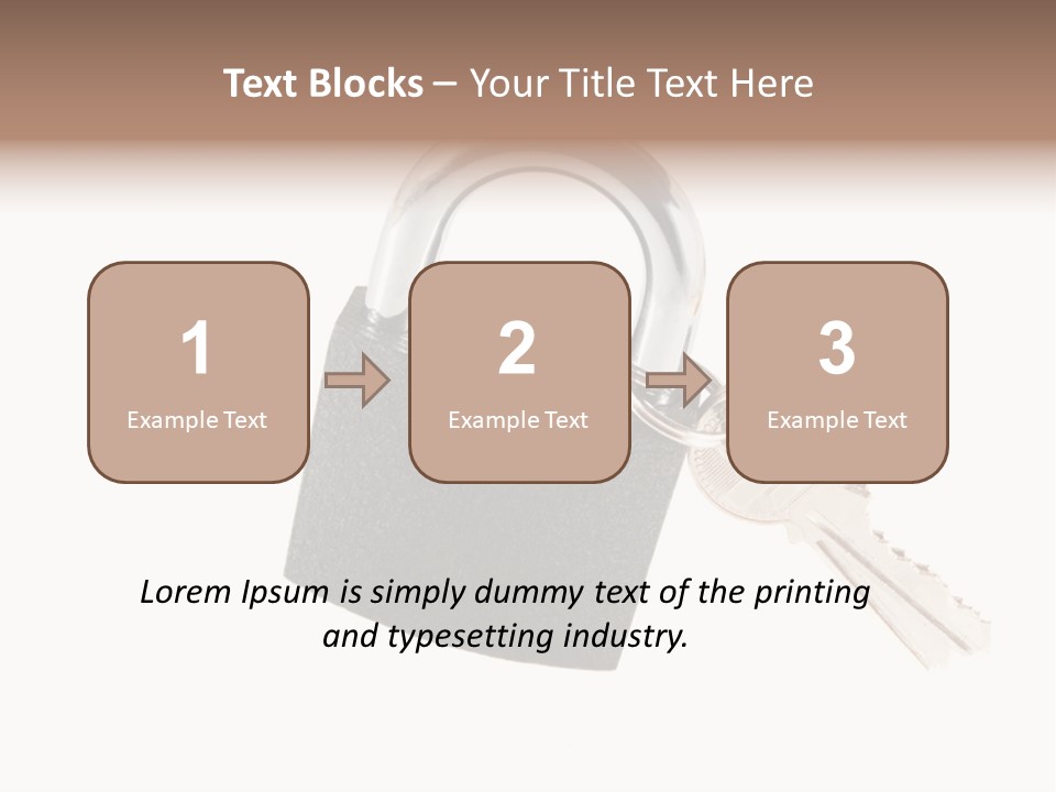 Secure Texture Entry PowerPoint Template