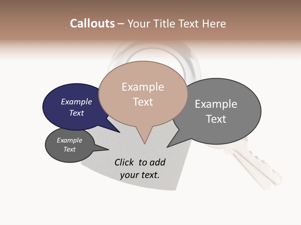 Secure Texture Entry PowerPoint Template