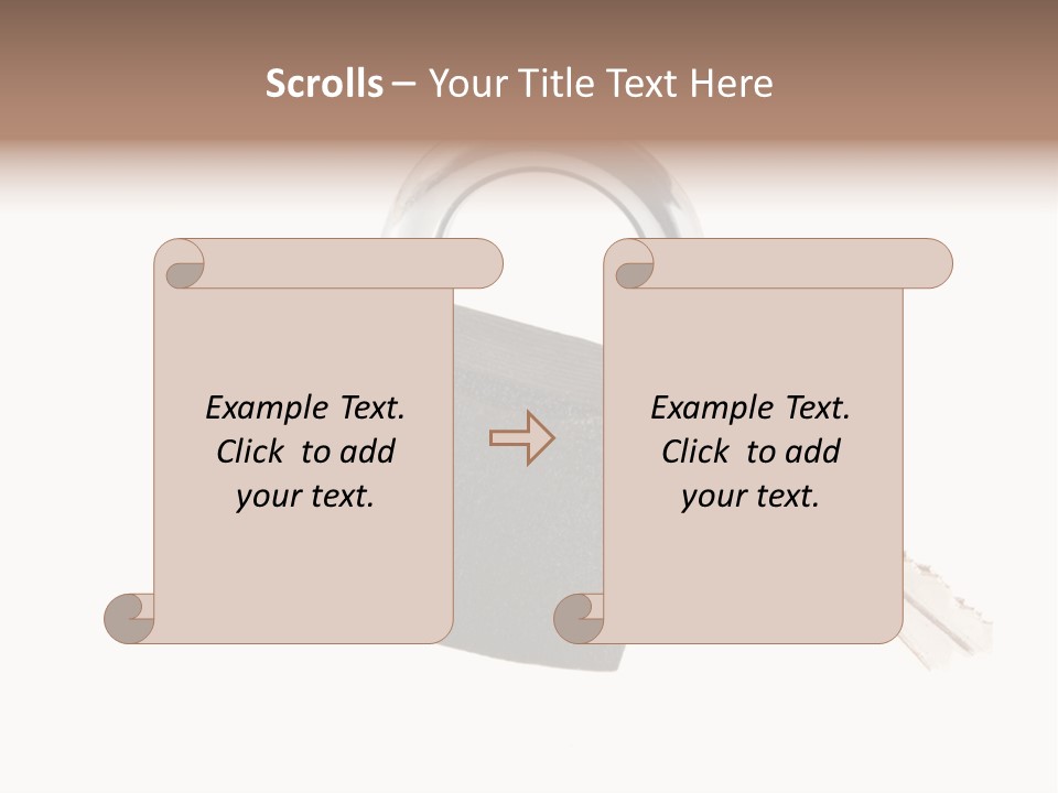 Secure Texture Entry PowerPoint Template