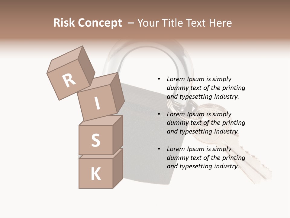 Secure Texture Entry PowerPoint Template