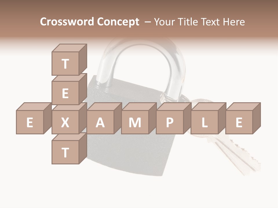 Secure Texture Entry PowerPoint Template