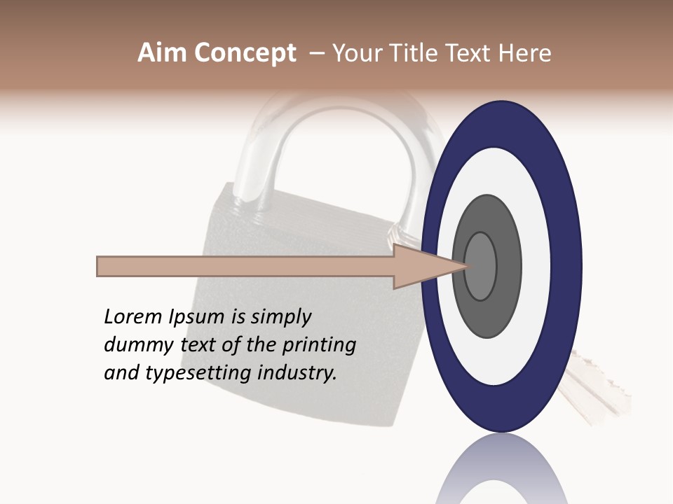 Secure Texture Entry PowerPoint Template