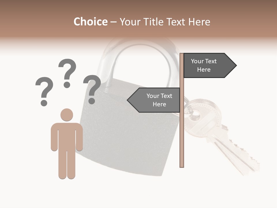 Secure Texture Entry PowerPoint Template