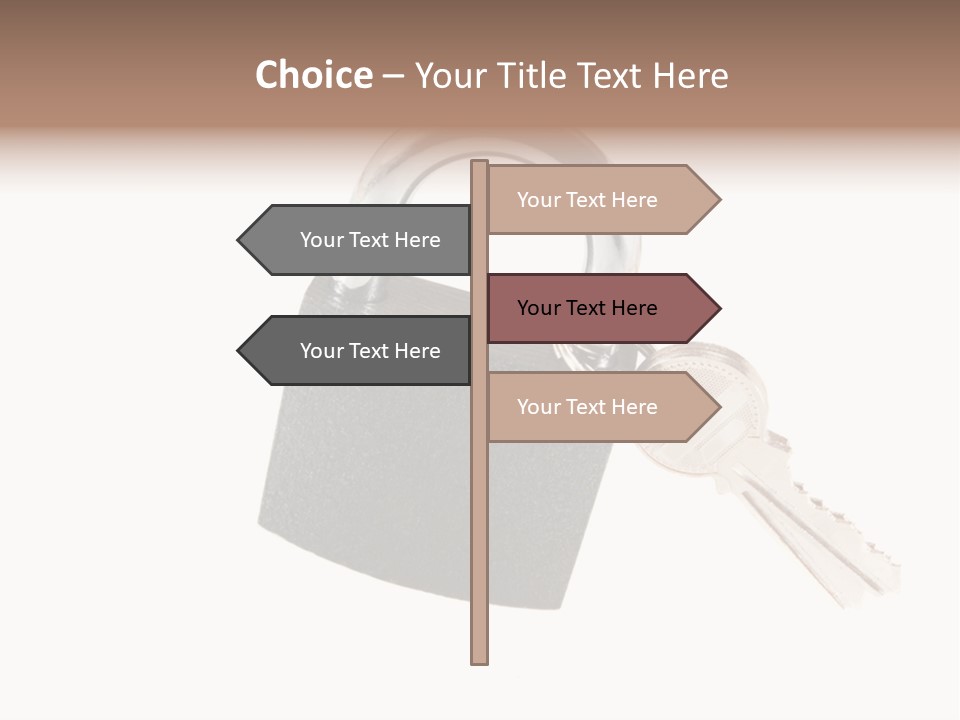 Secure Texture Entry PowerPoint Template