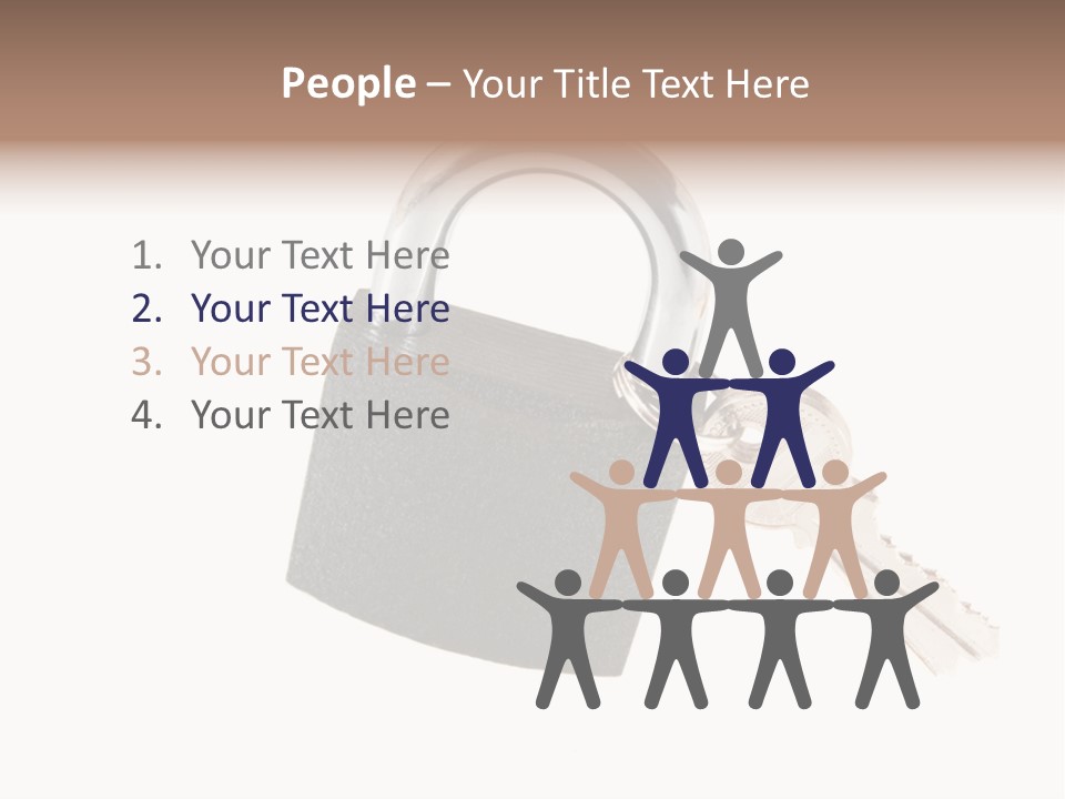 Secure Texture Entry PowerPoint Template