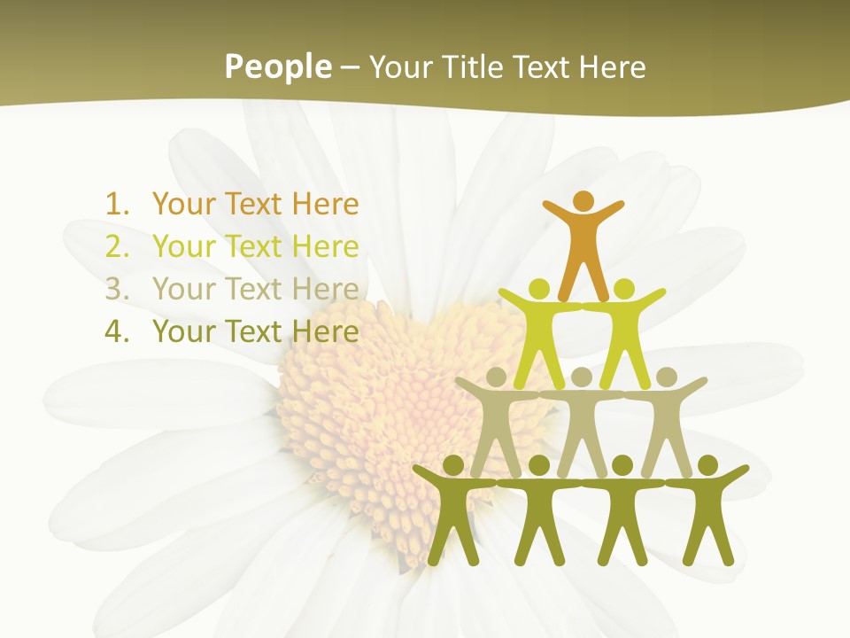 Isolated Closeup Background PowerPoint Template