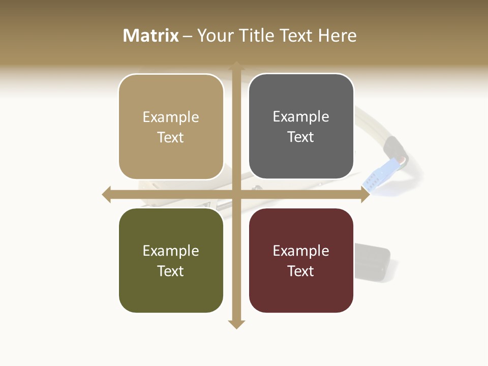 Wireless Move Key PowerPoint Template