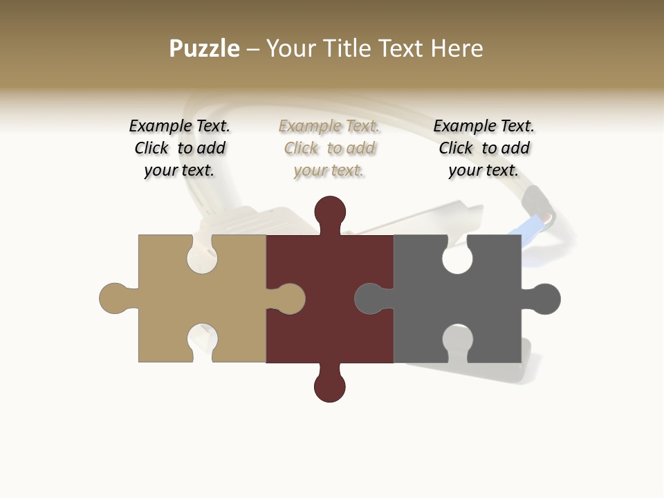Wireless Move Key PowerPoint Template